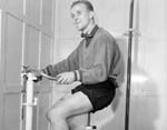 Alex Young - Hearts Football Club training at Tynecastle