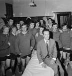 Bobby Seith meets Hearts players