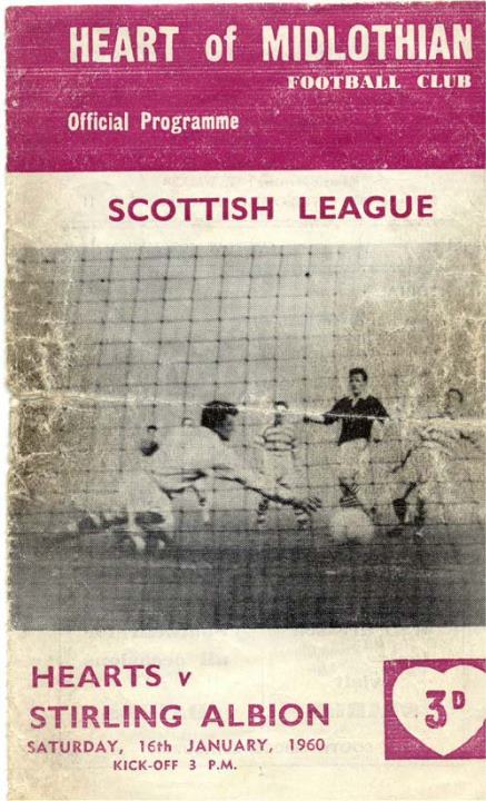 1960011601 Stirling Albion 4-0 Tynecastle