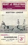 1960091701 Dunfermline Athletic 1-1 Tynecastle