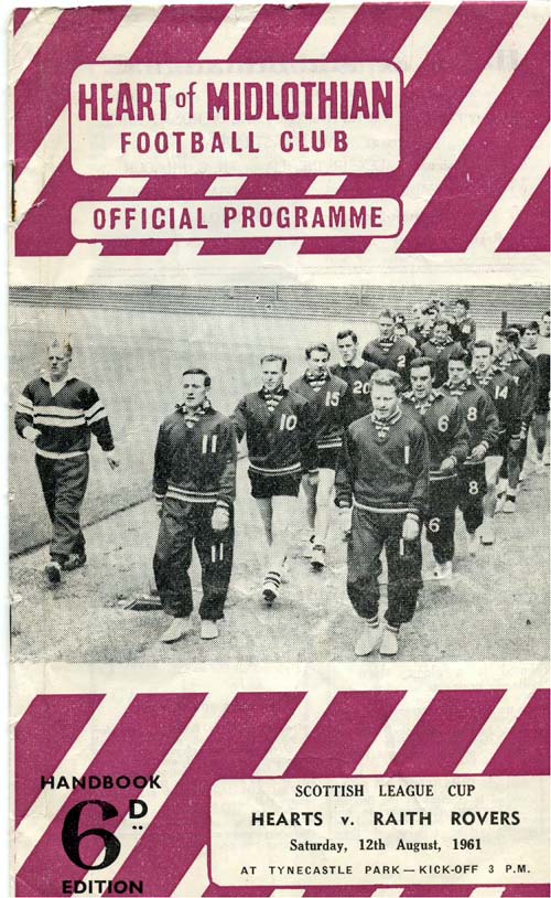 1961081201 Raith Rovers 1-0 Tynecastle