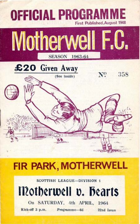 1964040401 Motherwell 1-0 Fir Park