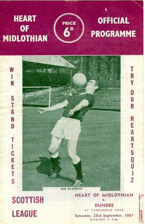 1967092301 Dundee 1-0 Tynecastle