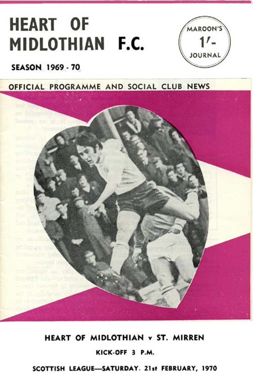 1970022103 St Mirren 1-0 Tynecastle