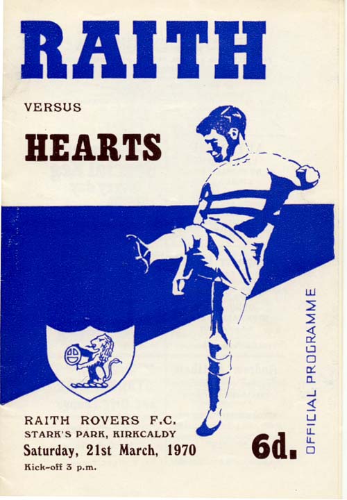1970032101 Raith Rovers 3-0 A