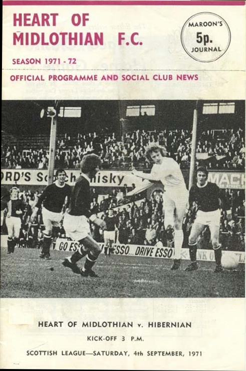 1971090401 Hibernian 0-2 Tynecastle