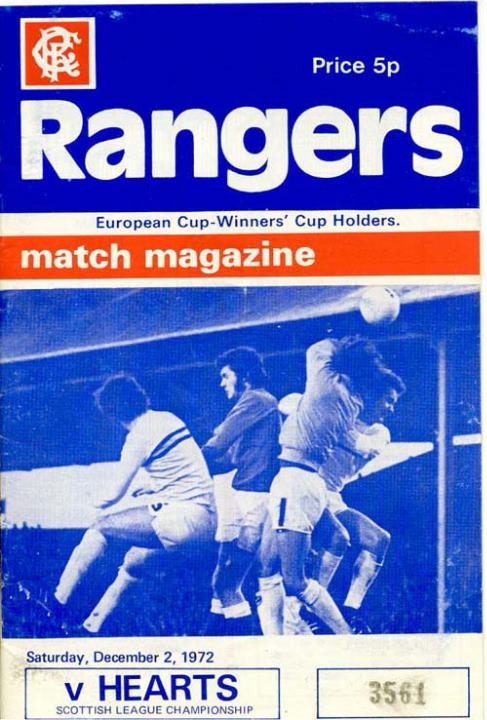 1972120214 Rangers 1-0 Ibrox