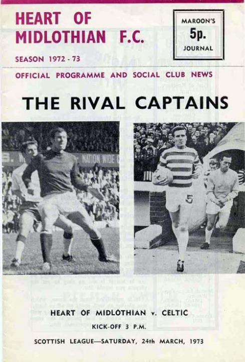 1973032401 Celtic 0-2 Tynecastle