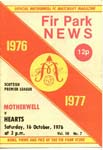 1976101601 Motherwell 1-1 Fir Park