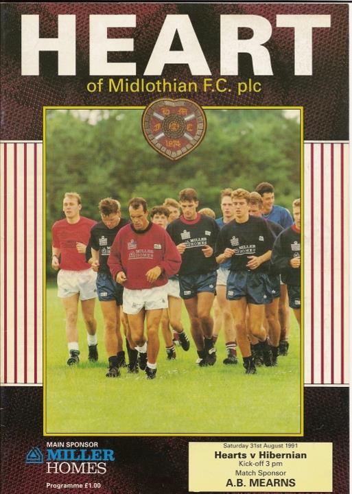 1991083101 Hibernian 0-0 Tynecastle
