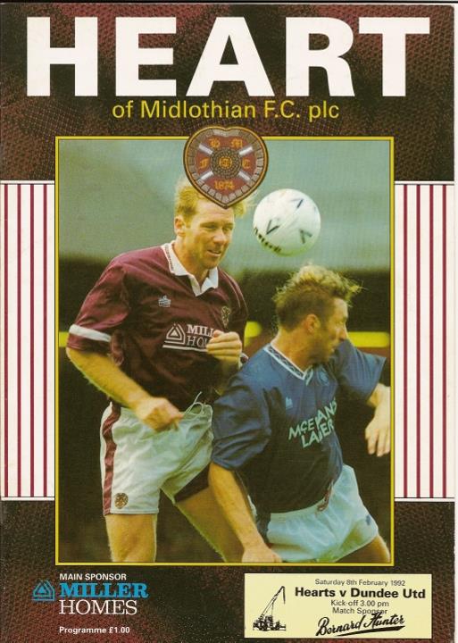 1992020801 Dundee United 1-0 Tynecastle