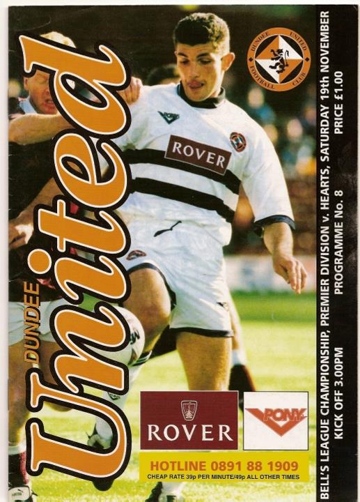 1994111901 Dundee United 2-5 Tannadice Park