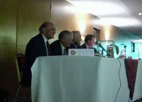 Freddie, Dave and Alex at Shareholders Meeting