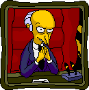 Who is that lollygagging slacker on the left wing, Smithers?