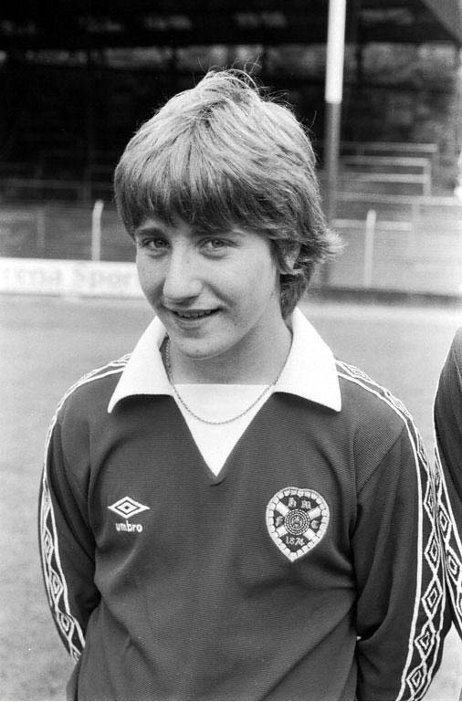 Hearts photoshoot 1981 - John Robertson