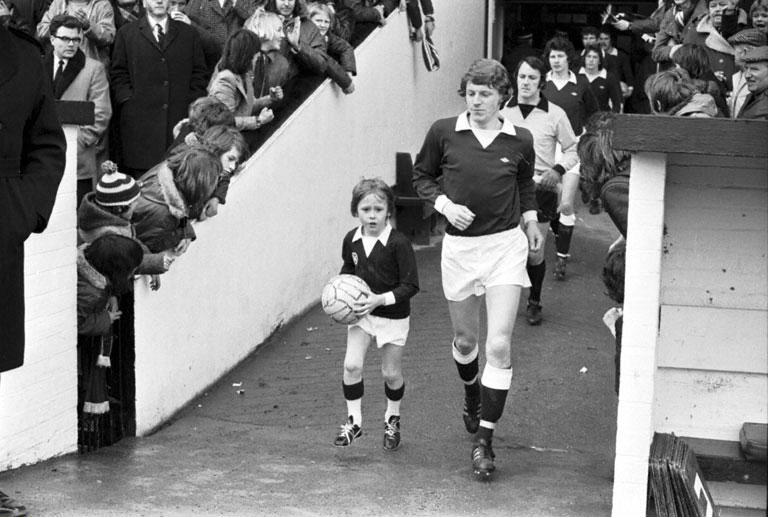 Hearts v Hibs 1976 - Hearts mascot