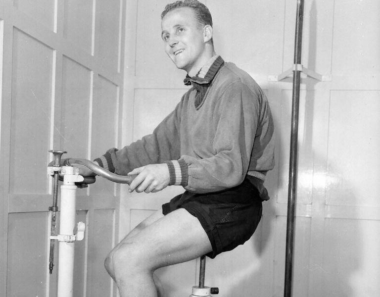 Alex Young - Hearts Football Club training at Tynecastle