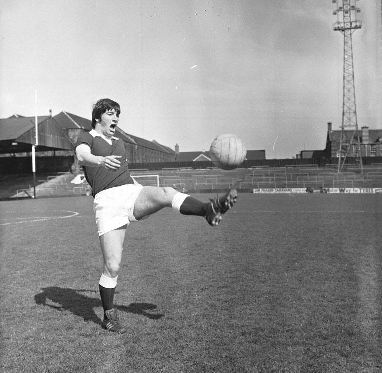Bobby Prentice training 1976
