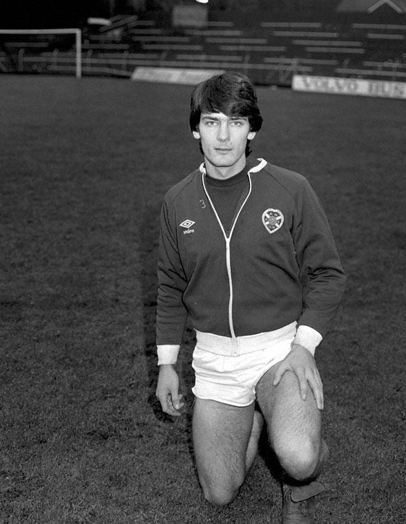 Craig Levein (19) joins Hearts 1983