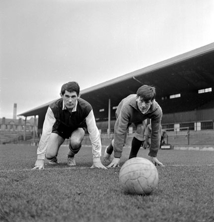 Donald Ford pictured at Tynecastle Park