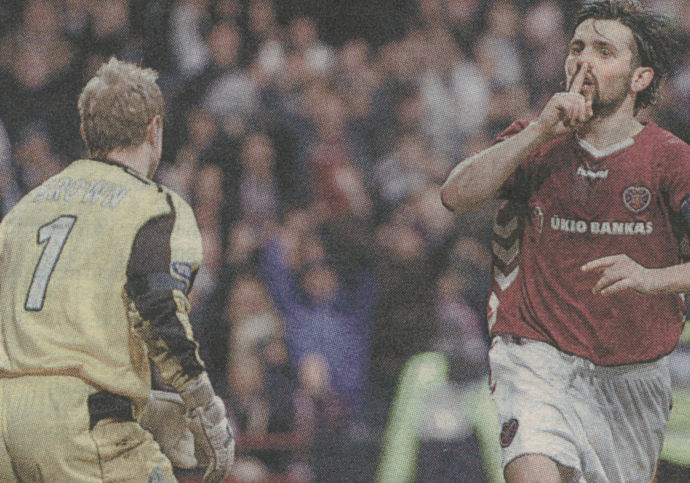 Hartley v Hibs