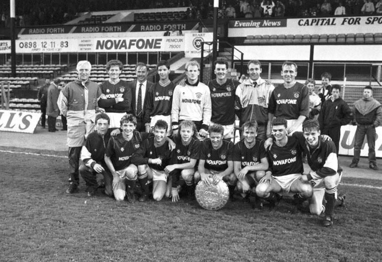 Hearts with East of Scotland Shield, 1989