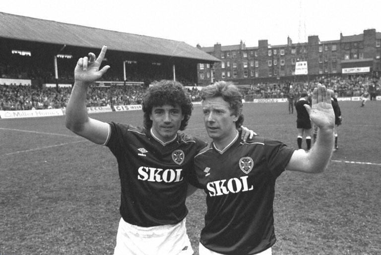 Kevin Keegan in Alex MacDonald testimonial 1984 c