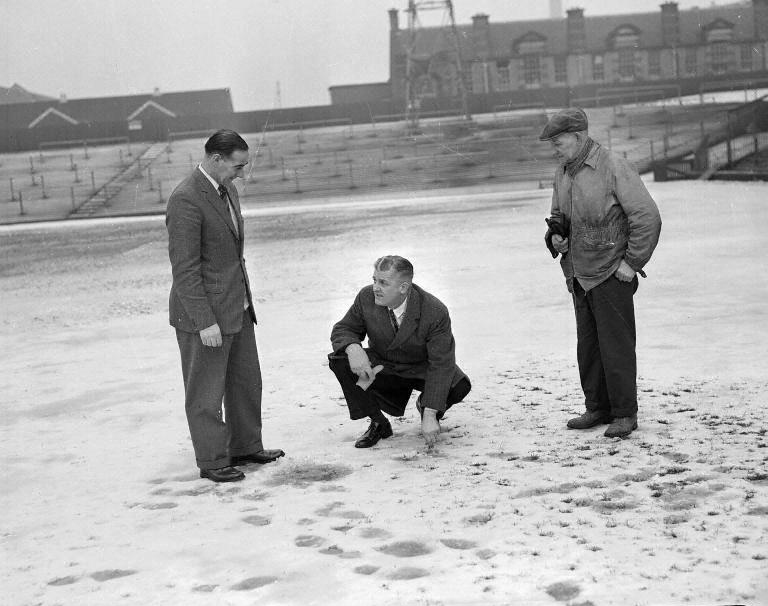Tynecastle snow J Jeans - Tommy Walker and Matt Chalmers