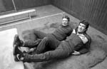 Alex Macdonald and Sandy Jardine 1983