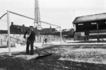 Alex Macdonald clearing snow 1984