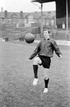 Andy Lynch of Hearts trains at Tynecastle in Edinburgh
