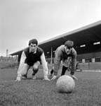 Donald Ford pictured at Tynecastle Park