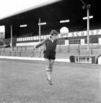 Donald Ford pictured at Tynecastle