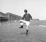 Hearts footballer Peter Oliver 1970