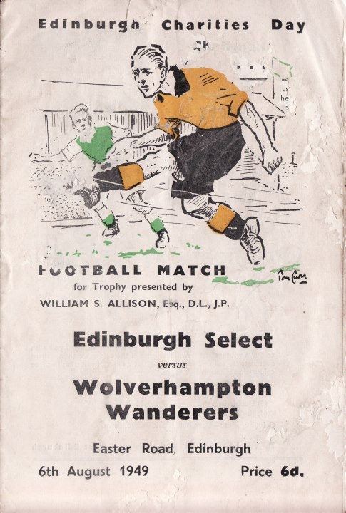 1949080601 Edinburgh Select vs Wolverhampton Wanders Easter Road