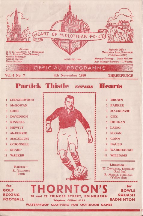 1950110401 Partick Thistle 4-5 Tynecastle