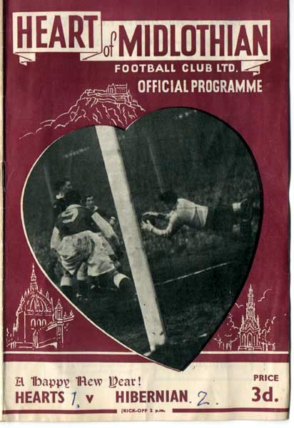 1953010101 Hibernian 1-2 Tynecastle