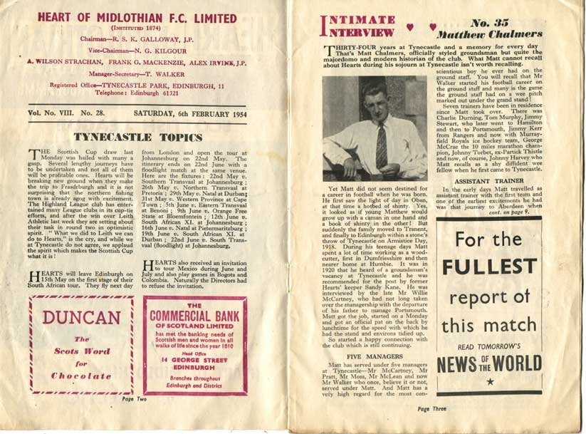 1954020602 Celtic 3-2 Tynecastle