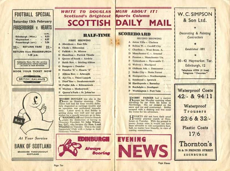 1954020606 Celtic 3-2 Tynecastle