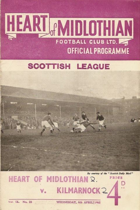 1955040601 Kilmarnock 2-2 Tynecastle