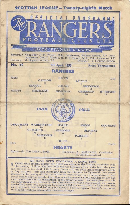 1955040901 Rangers 1-2 Ibrox