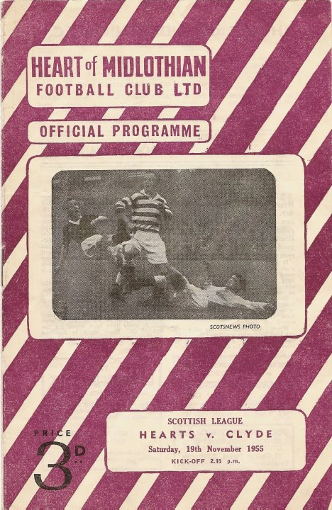 1955111901 Clyde 5-1 Tynecastle