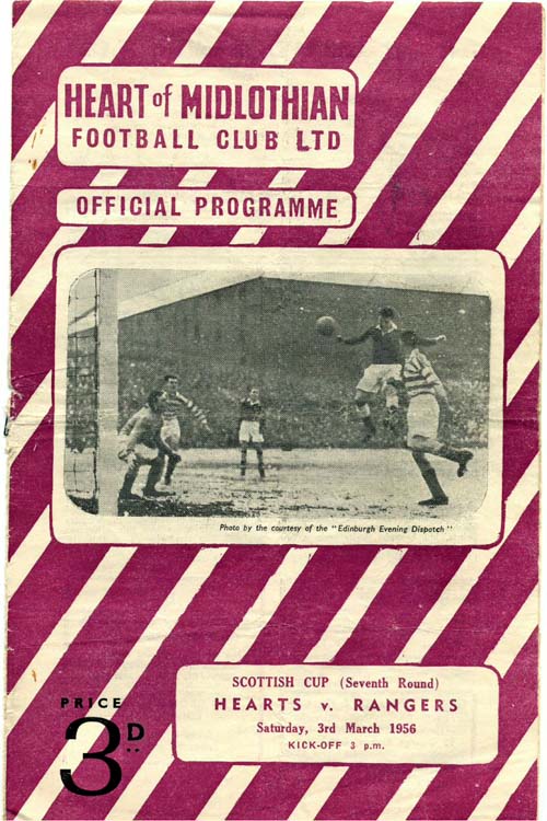 1956030304 Rangers 4-0 Tynecastle