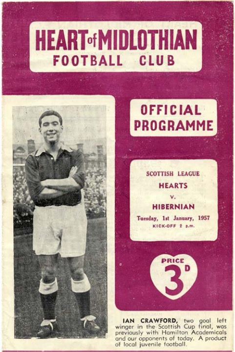 1957010101 Hibernian 0-2 Tynecastle