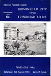 1956080401 Edinburgh Select vs Birmingham City Tynecastle