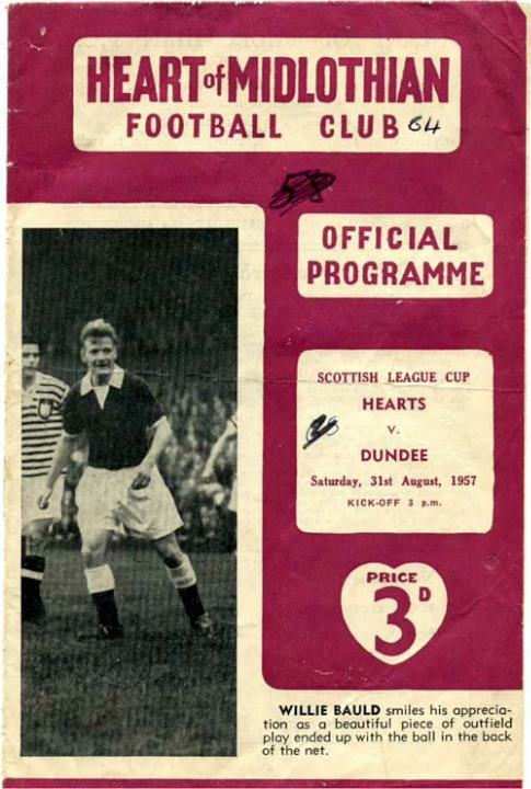 1957083101 Dundee 4-2 Tynecastle