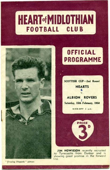 1958021501 Albion Rovers 4-1 Tynecastle