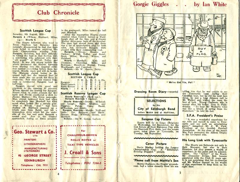 1958081303 Third Lanark 3-0 Tynecastle