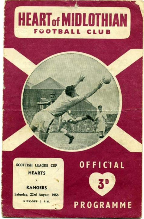 1958082301 Rangers 2-1 Tynecastle