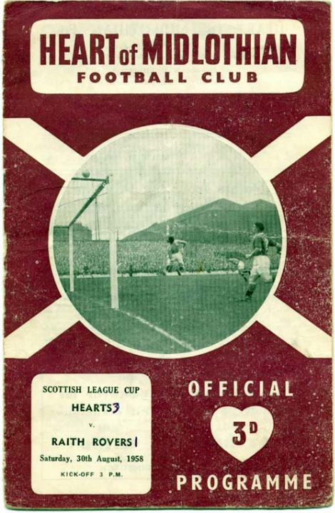 1958083002 Raith Rovers 3-1 Tynecastle